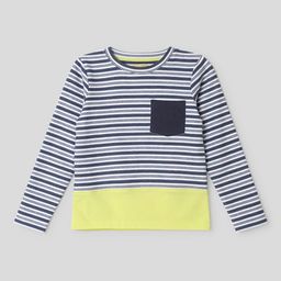 Somersault Boys Striped Round Neck Long Sleeves Pockets T-shirt-picture-40