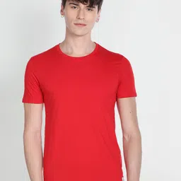 Flying Machine Round Neck Cotton T-shirt-image-17