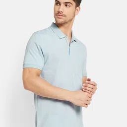 Octave Polo Collar Cotton T-shirt-picture-23