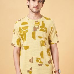 7 Alt by Pantaloons Typography Printed Round Neck Pockets T-shirt-image-55