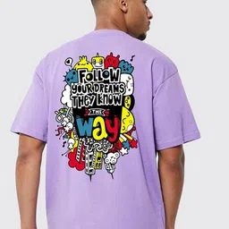 Imsa Moda Typography Printed Cotton T-shirt-image-97