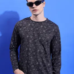 KETCH Floral Printed Long Sleeve T-shirt-image-88