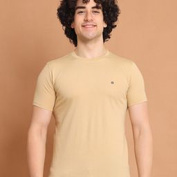 berry blues Round Neck Half Sleeve Cotton T-shirt-image-76