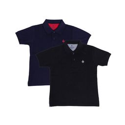 BAESD Boys Pack of 2 Polo Collar Cotton T-shirts-image-31