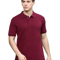 Urban Dog Polo Collar Pure Cotton T-Shirt-image-83