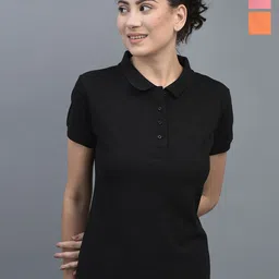 Dollar Pack Of 3 Polo Collar Regular Fit Cotton T-shirt-image-41