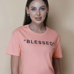 RAASSIO Typography Printed Bio Finish Cotton T-shirt-image-46