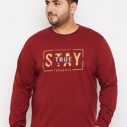 Club York Plus Size Typography Printed Cotton T-shirt-picture-34