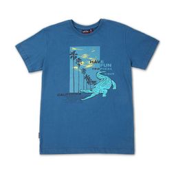 Gini and Jony Infant Boys Graphic Printed Round Neck Cotton T-shirt-image-81