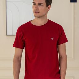 Lux Cozi Pack Of 2 Short Sleeves Round Neck Cotton Casual T-Shirts-image-20