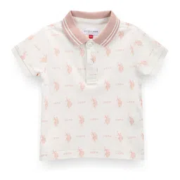 U.S. Polo Assn. Kids Boys Printed Polo Collar T-shirt-picture-27