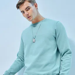 Bewakoof Heavy Duty Round Neck Fleece Pullover-picture-43