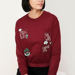 max Printed Pure Cotton Pullover Sweatshirt-picture-19