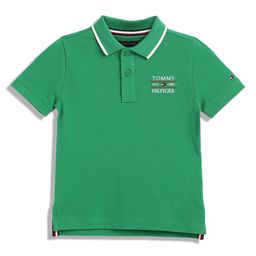 Tommy Hilfiger Boys Solid Polo Collar Cotton T-shirt-image-48