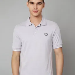 ENDEAVOUR WEAR Men Polo Collar Applique T-shirt-picture-33