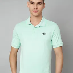 ENDEAVOUR WEAR Men Polo Collar Applique T-shirt-picture-34