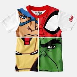 BONKIDS Boys Cotton Avengers Printed T-shirt-picture-0