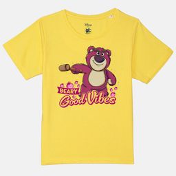 YK Disney Boys Regular Fit Toy Story Printed Pure Cotton Applique T-shirt-image-80
