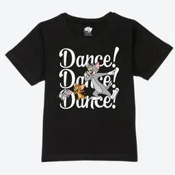 YK Warner Bros Boys Typography Printed Pure Cotton T-shirt-picture-38