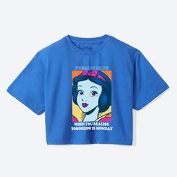 YK Disney Girls Disney Princess Graphic Printed Oversized Pure Cotton T-shirt-picture-12