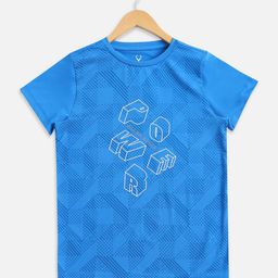 Allen Solly Junior Boys Ethnic Applique Round Neck T-shirt-picture-53