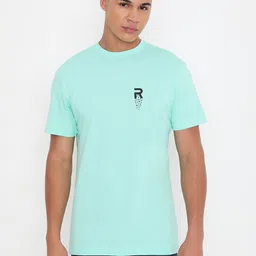 Rivolta Men Solid Round Neck T-shirt-image-29