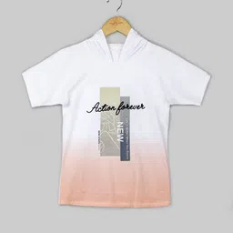 Naughty Ninos Boys Graphic Printed Hooded T-shirt-picture-14