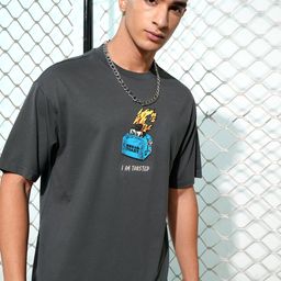 HIGHLANDER Relaxed Fit Graphic Printed Cotton Regular T-shirt-image-14