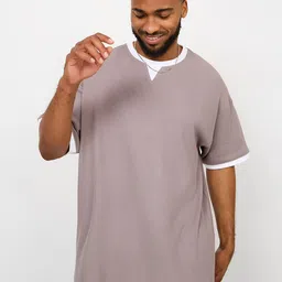Styli Premium Waffle Knit Oversized T-Shirt-image-85