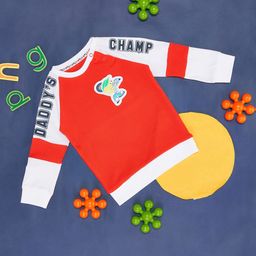 Pantaloons Baby Infant Boys Colourblocked Cotton T-shirt-49