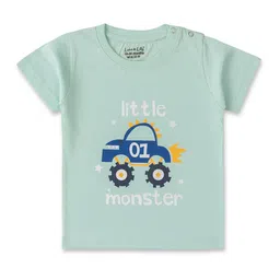 Luke & Lilly Infant Boys Graphic Printed Pure Cotton T-Shirt-image-30