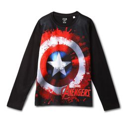 Wear Your Mind Boys Avengers Printed Long Sleeve T-shirt-image-92
