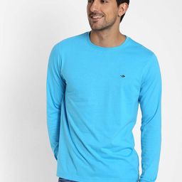 Red Flame Round Neck Cotton T-shirt-image-89
