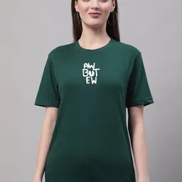 Miaz Lifestyle Typography Printed Round Neck Pure Cotton T-shirt-picture-17