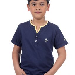 3PIN Boys V-Neck Cotton T-shirt-image-83
