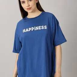 THE HOLLANDER Women Typography Applique T-shirt-image-87