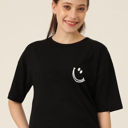 KOTTY Basics Round Neck Drop-Shoulder Sleeves Oversized T-shirt-picture-39