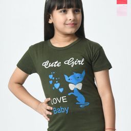 BAESD Girls 3 Printed Applique T-shirt-image-16