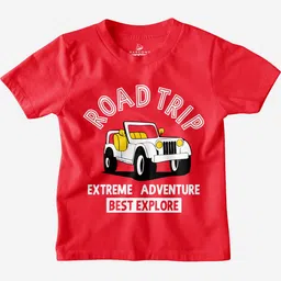 HARCONY Boys Graphic Printed Cotton Tshirt-image-90