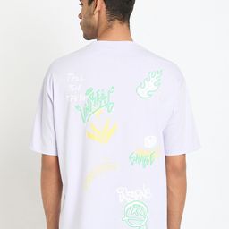 Club York Typography Printed Drop-Shoulder Sleeves T-shirt-image-84