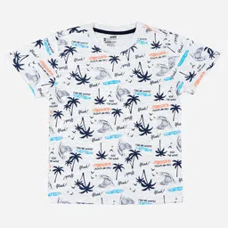 Bodycare Boys Conversational Printed Round Neck Nautical T-shirt-picture-19