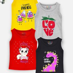 YK X Trampoline Girls 4 Printed Applique T-shirt-image-17