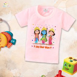 Babywish Kids Graphic Printed Round Neck Cotton Relaxed Fit T-shirt-image-38