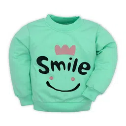 BAESD Kids Typography Printed Round Neck Cotton Pullover Sweatshirt-image-88