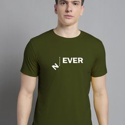 FBAR Typography Printed Cotton T-shirt-image-93