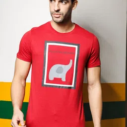 ONE SKY Graphic Printed Round Neck Cotton T-shirt-picture-35