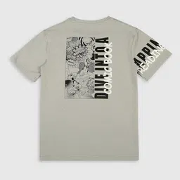 CAVIO Boys Typography Printed Round Neck Cotton T-shirt-image-31
