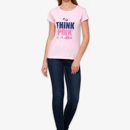 DYCA Typography Printed Round Neck Half Sleeves Tshirt-image-53
