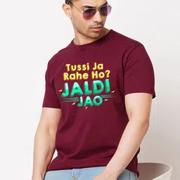 Wear Your Opinion Men Typography Printed Applique T-shirt-picture-21