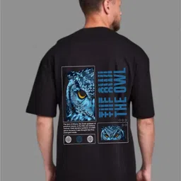 Uniplanet store Men Typography Printed Applique T-shirt-image-76